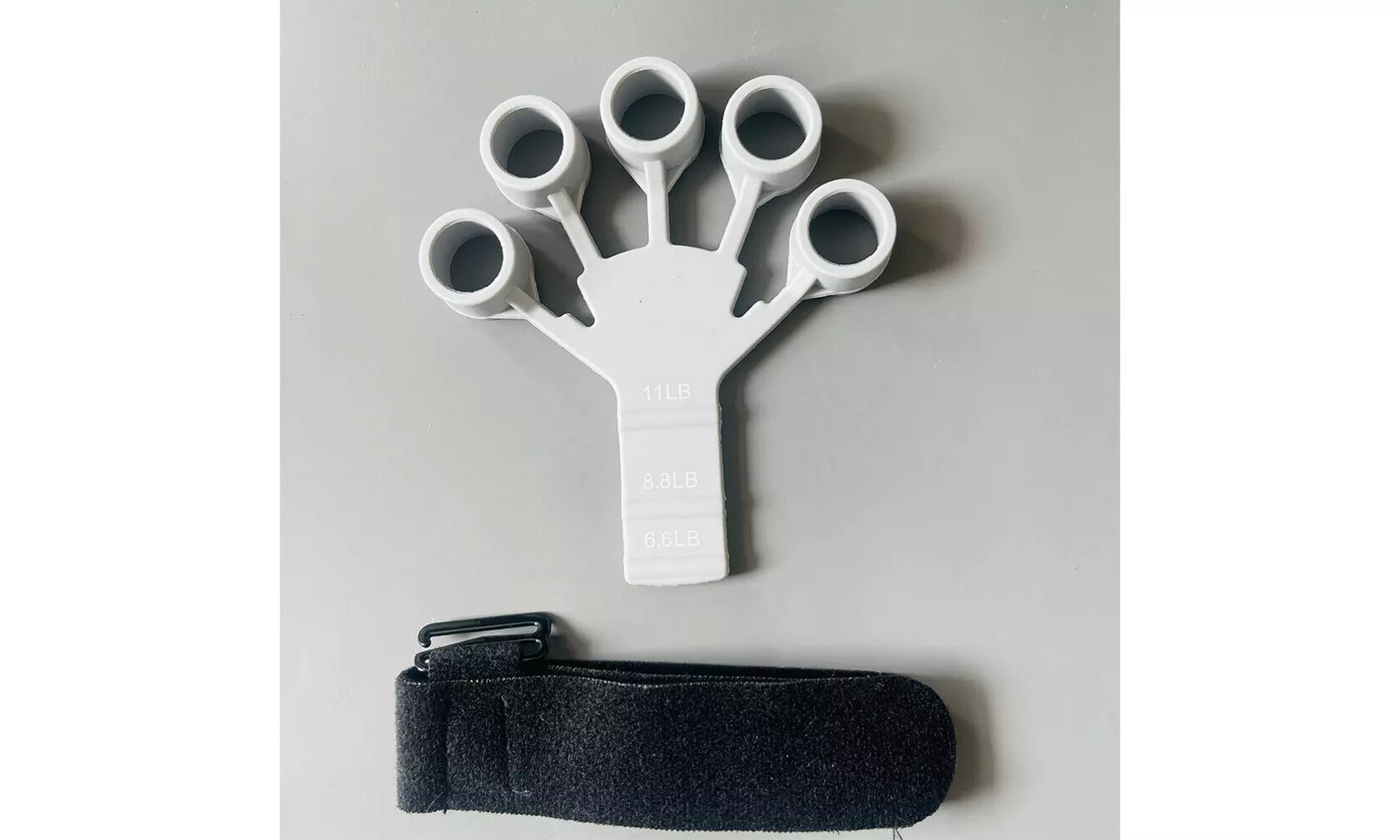 US 1-2 Pcs Hand Grip Strengthener Exerciser Forearm Resistant Level Grip Trainer