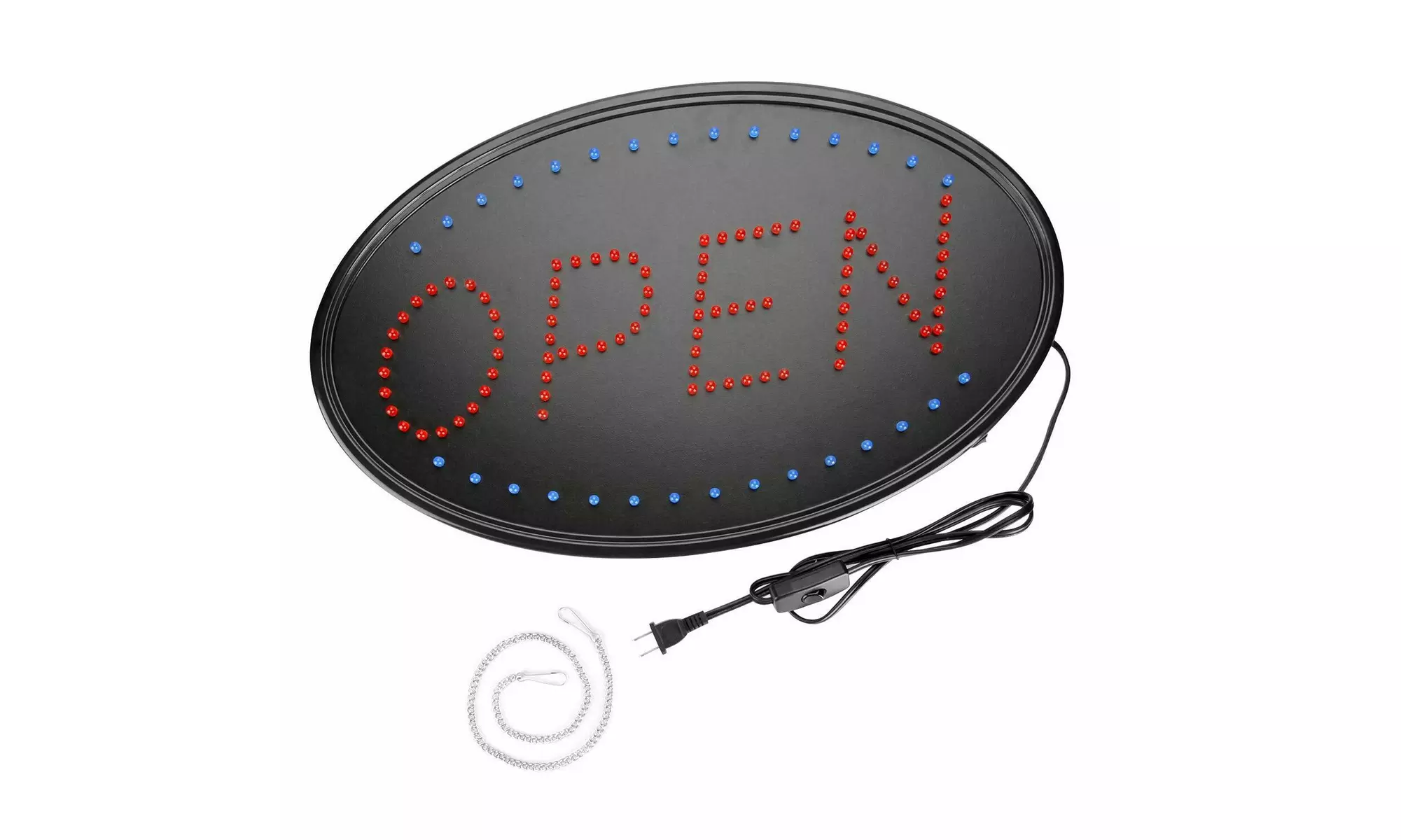 Ultra Bright LED Neon Light Animated Motion with ON/OFF OPEN Business Sign NEW - Primary Image