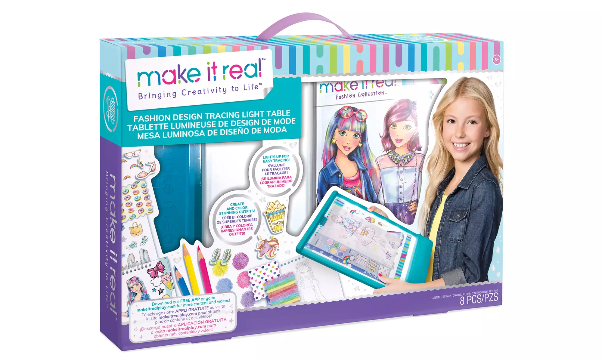 Fashion Design Mega Set w Light Table - Primary Image