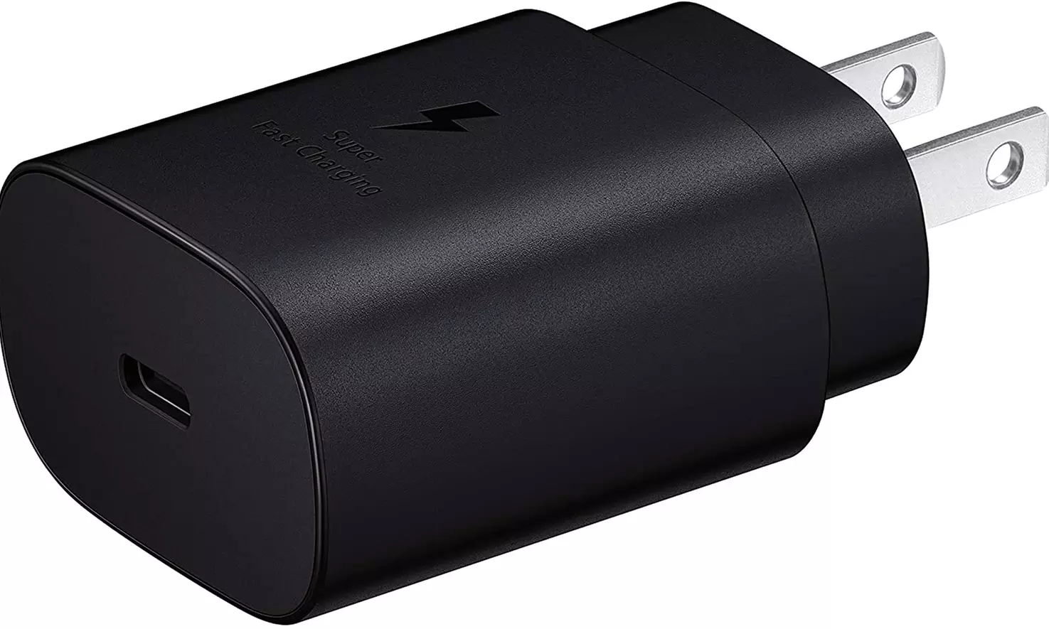Samsung 25 Watt Super Fast Wall Charger with USB-C to USB-C cable included 