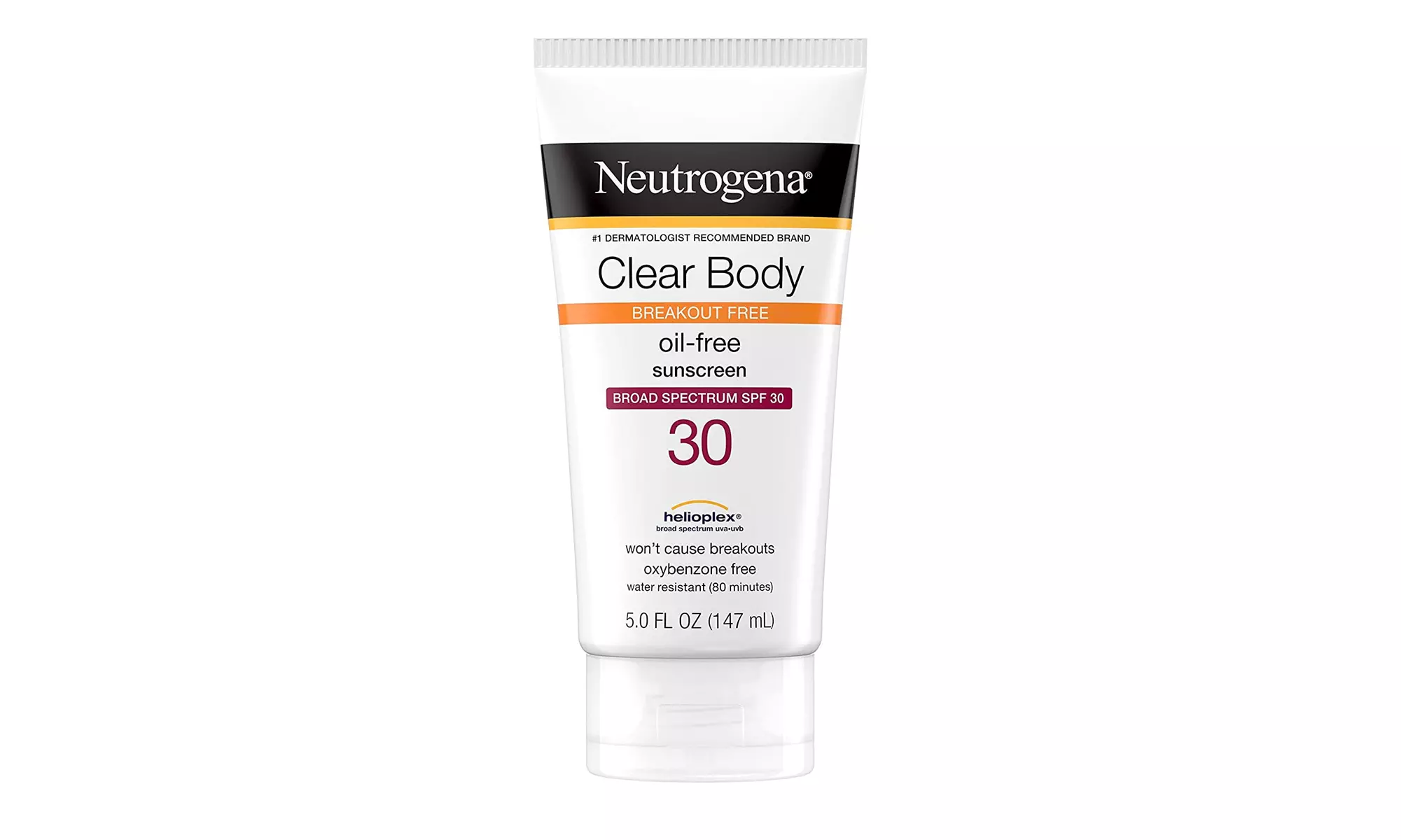 Neutrogena Clear Body Breakout-Free Liquid Sunscreen - Primary Image