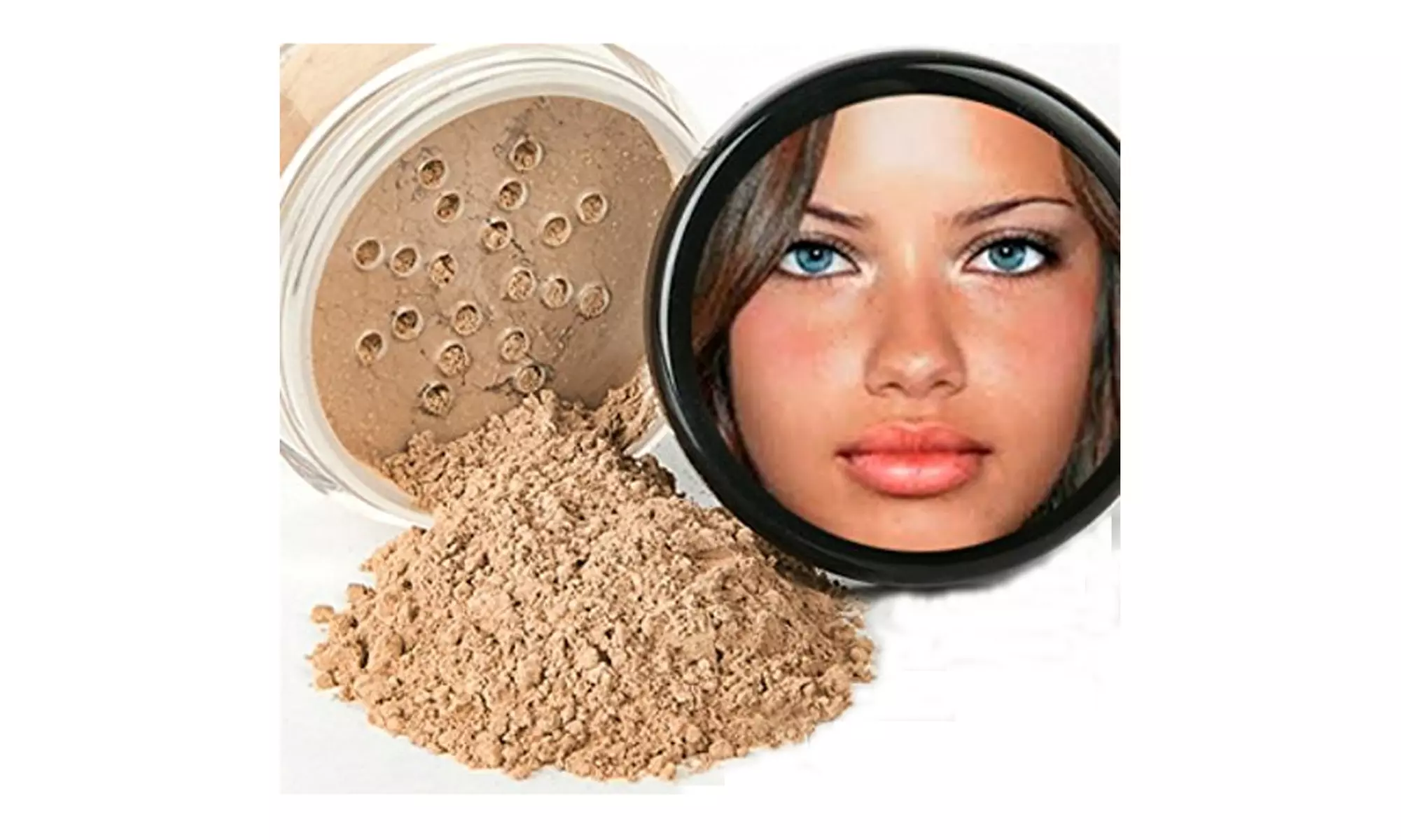 Starter Makeup Kit w/ Brush Mineral Bare Foundation Cover Colors Available - Primary Image