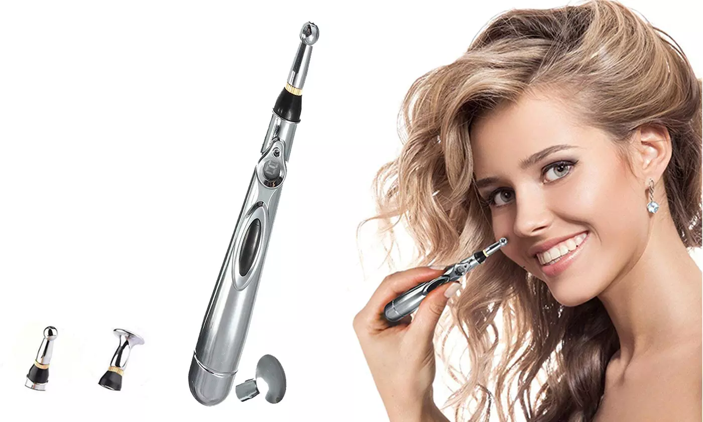 Electronic Acupuncture Pen Meridians Laser Powerful Relief Pain Tools - Primary Image