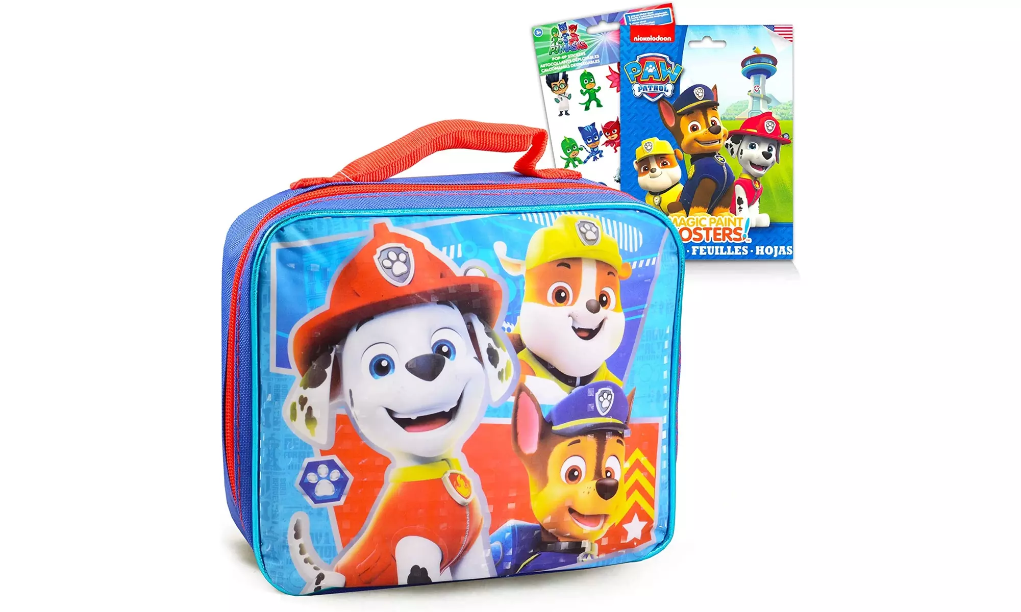 Paw Patrol Lunch Box Travel Activity Set  Insulated Paw Patrol Lunch Bag - Primary Image