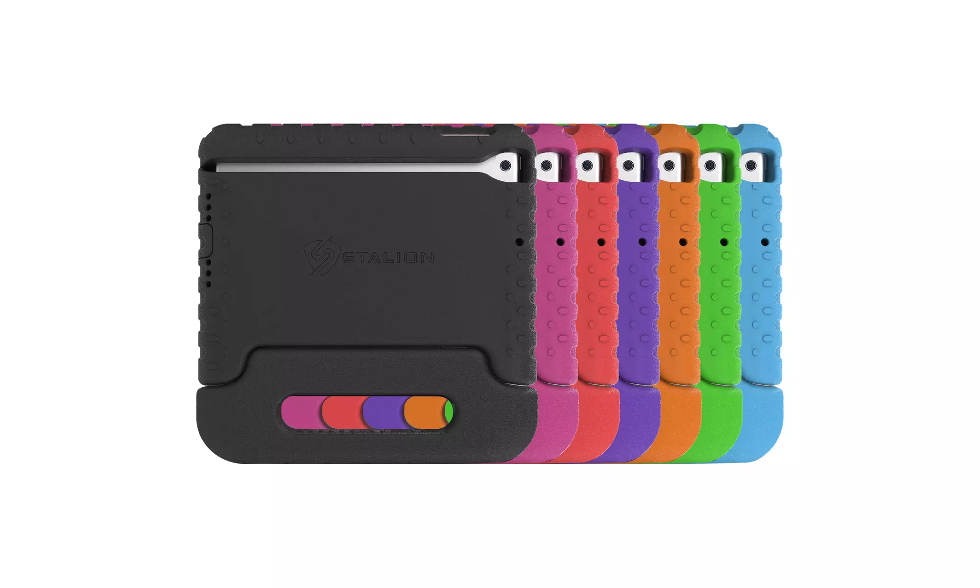 Shockproof Foam Kids Case with Handle for Apple iPad 2 3 4 iPad Air iPad Mini - Primary Image