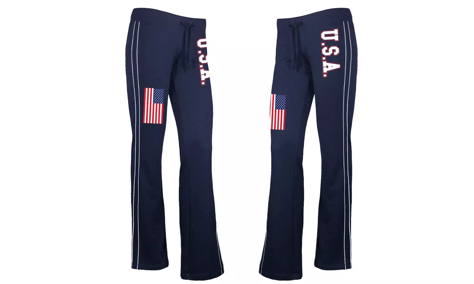 Women's American Flag USA Lounge Pants - Made in USA (S-XL)