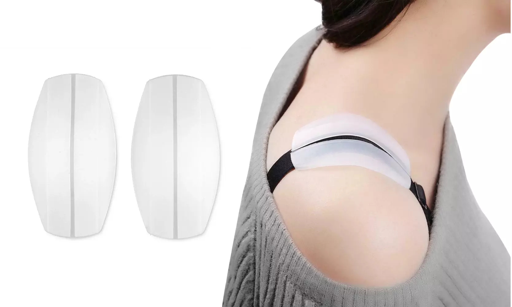 Silicone Bra Strap Cushions (2-Pack) - Primary Image