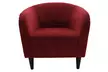 Microfiber Tub Accent Chair - Second Medium