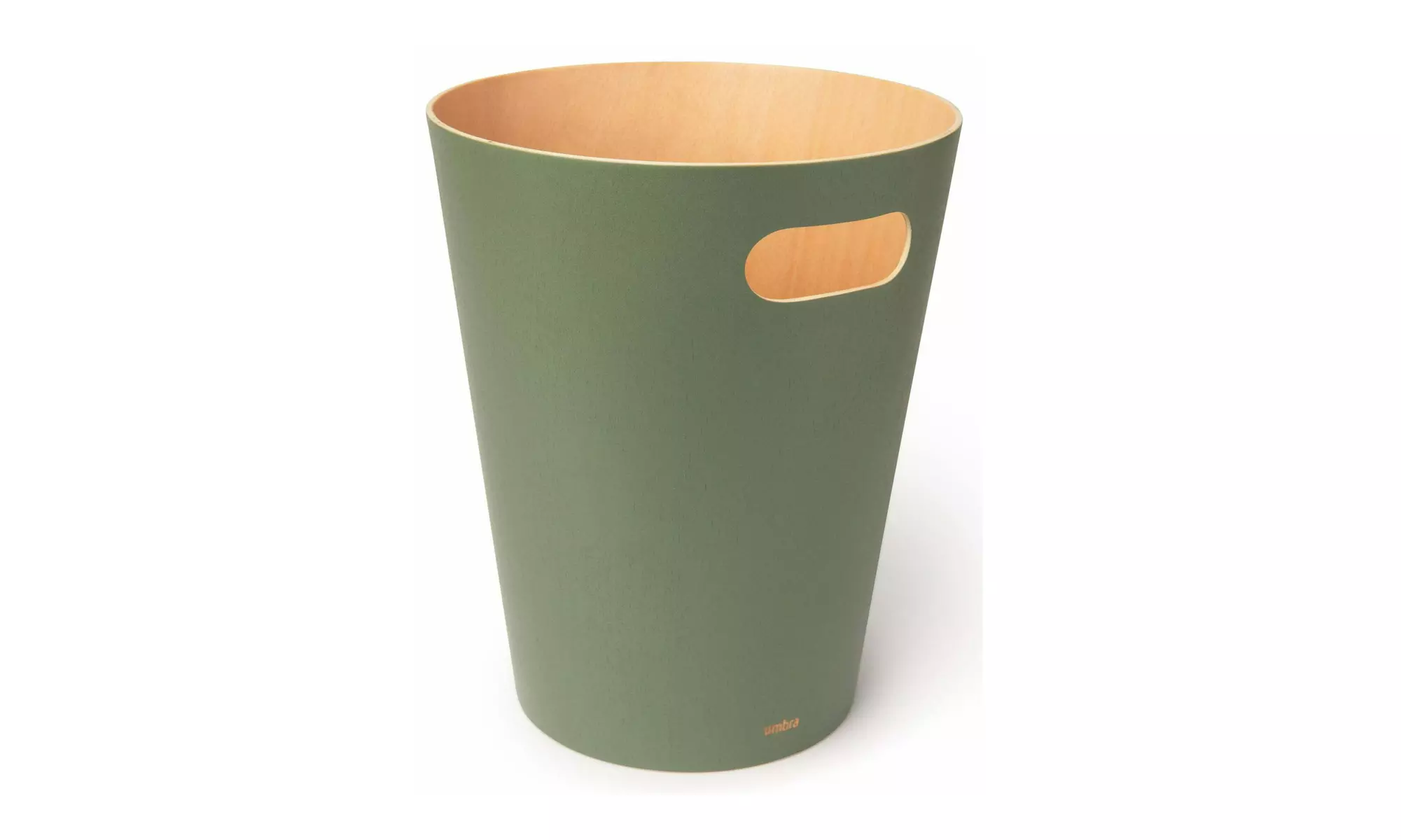 Umbra Woodrow Trash Can (Spruce) - Primary Image
