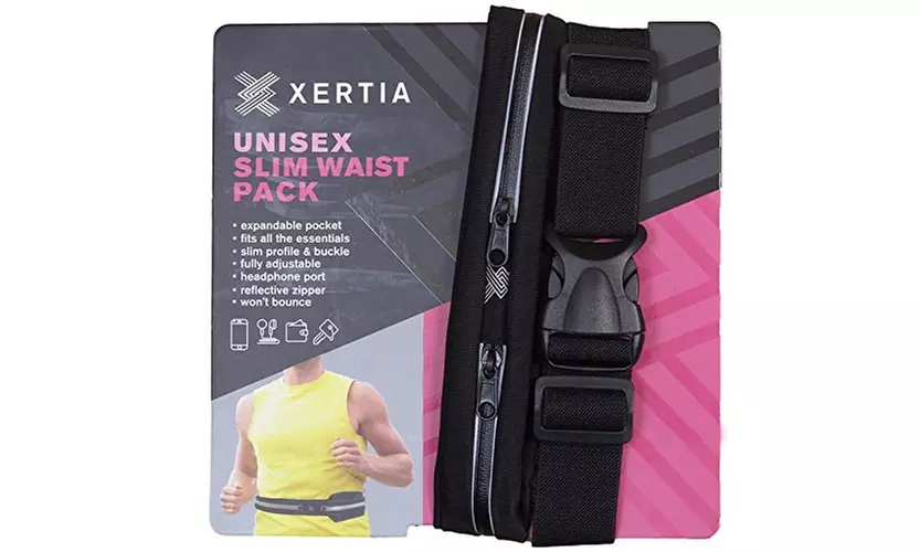 XERTIA Unisex Slim Waist Reflective Running Belt - Second Medium