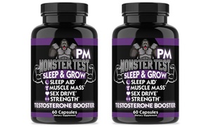 Monster Test PM Testosterone Booster and Sleep Support