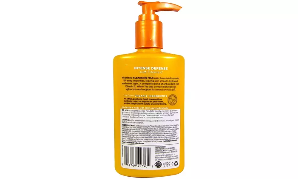 Avalon Organics Intense Defense Vitamin C Cleansing Milk - Second Medium
