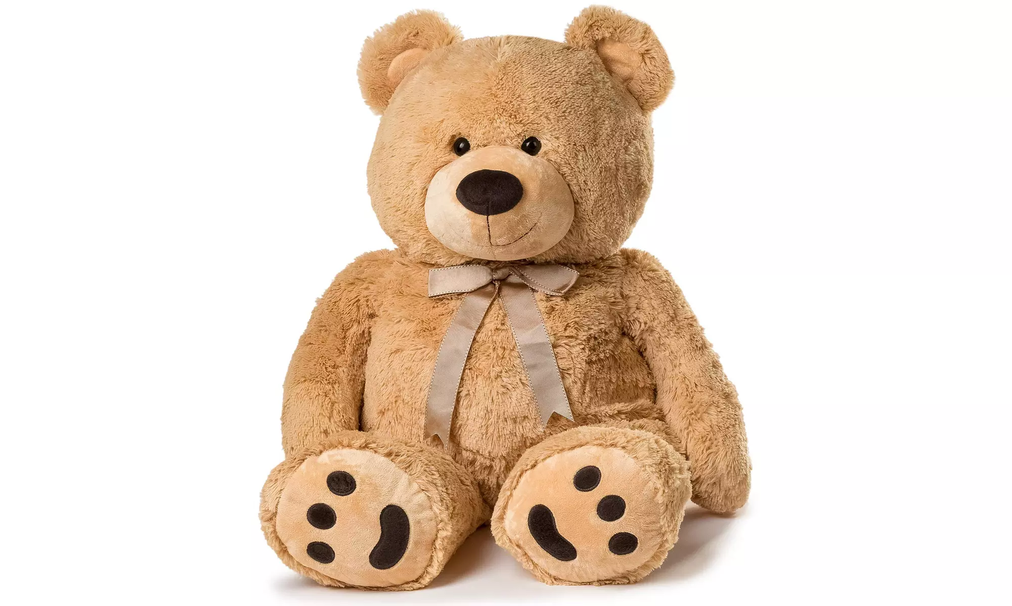 JOON Huge Teddy Bear - Tan - Primary Image