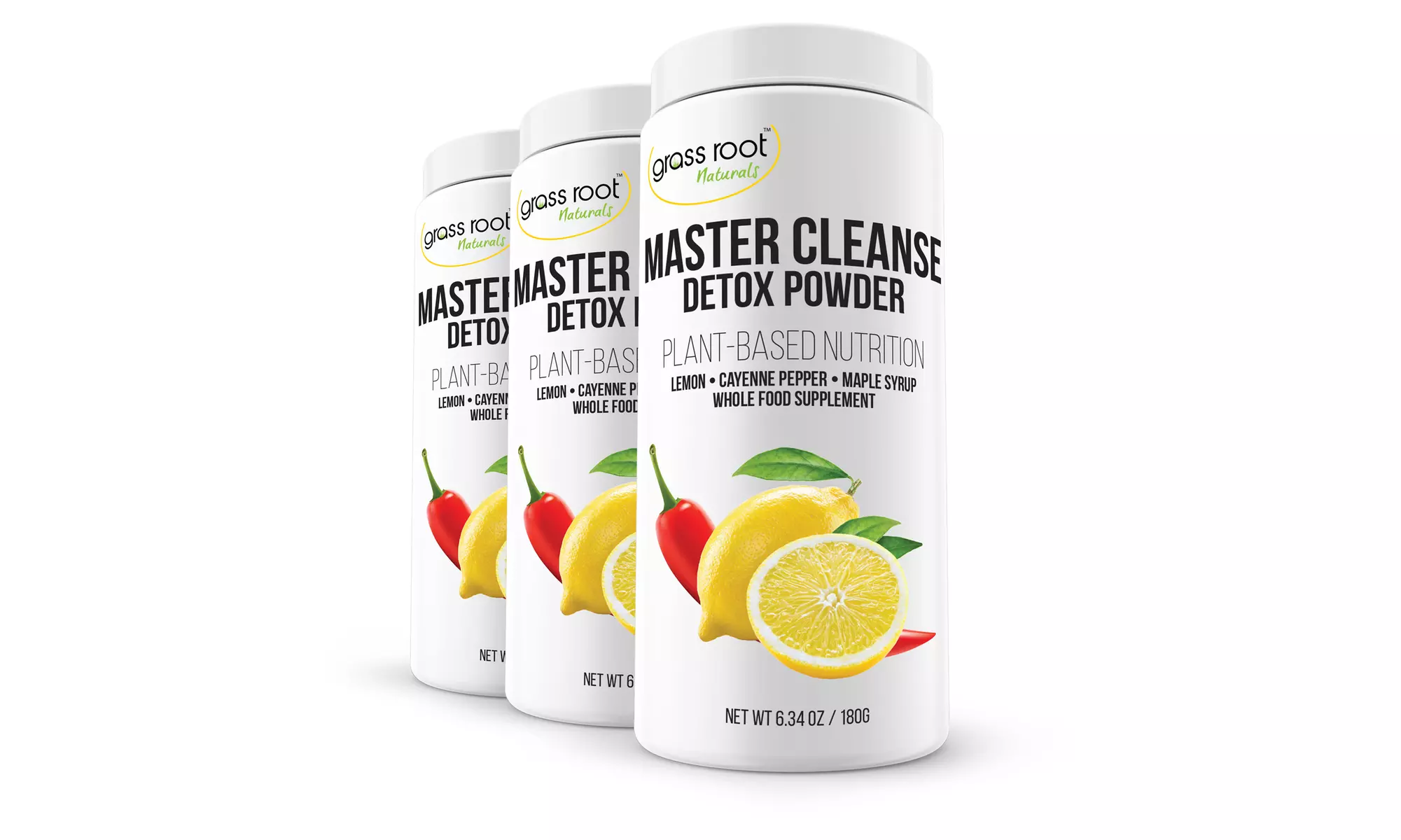Master Cleanse Lemon Cayenne Maple Detox Cleanse Powder (1-, 2-, or 3-Pack) - Second Medium