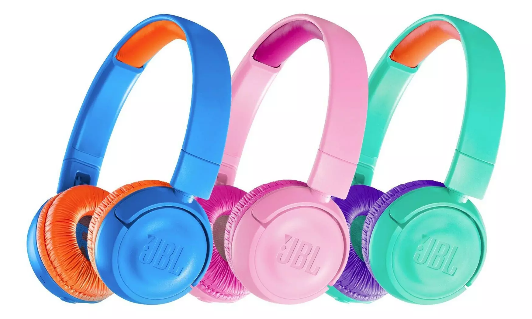 JBL JR300BT Kids Wireless Bluetooth Foldable On-Ear Headphones - Primary Image