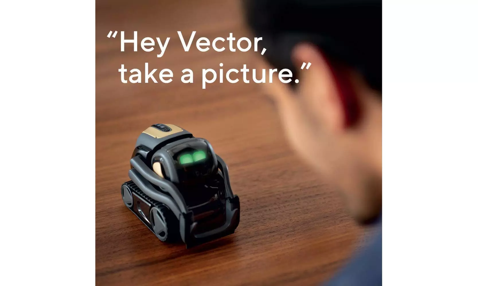 Vector by Anki, A Home Robot Who Hangs Out & Helps Out (Black)- Refurbished - Second Medium