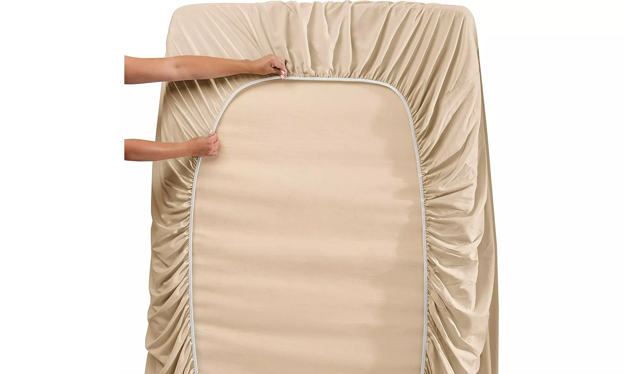 Hearth & Harbor Extra Deep Pocket Sheet Set - Microfiber Bed Sheets - 24" Depth