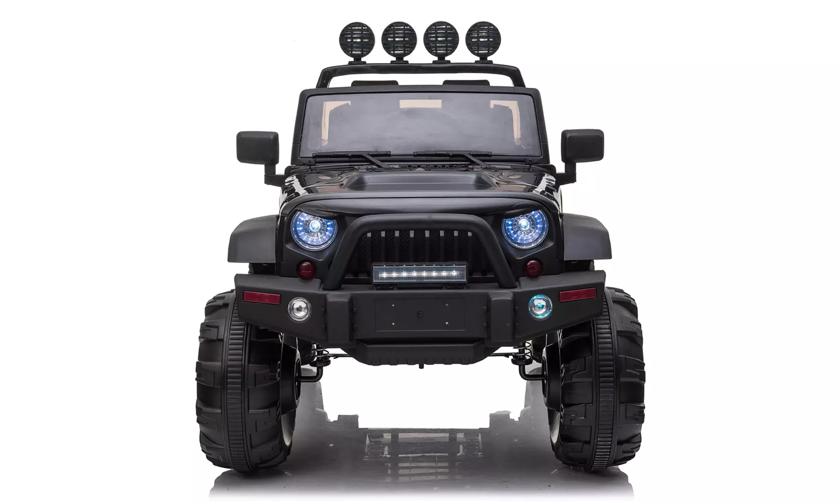 12V Kids Ride On Car SUV MP3 2.4GHZ Remote Control LED Lights 4 Colors - Primary Image