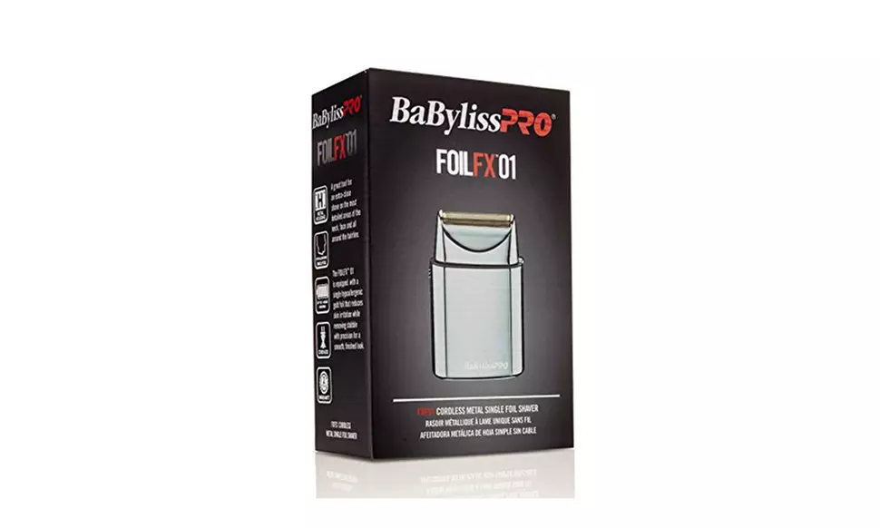 BabylissPRO Cordless Metal Single Foil Shaver  - Second Medium