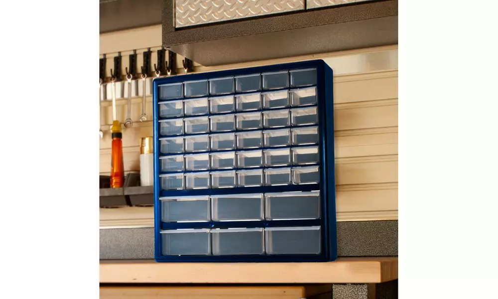 Stalwart Deluxe 42 Drawer Compartment Storage Box - Primary Image