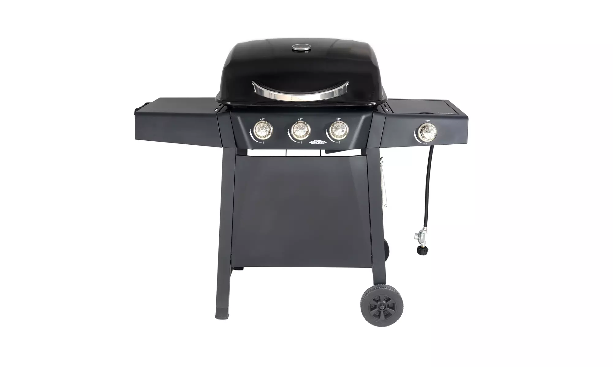 RevoAce 3-Burner Gas Grill with Side Burner, Black, GBC1729W - Primary Image