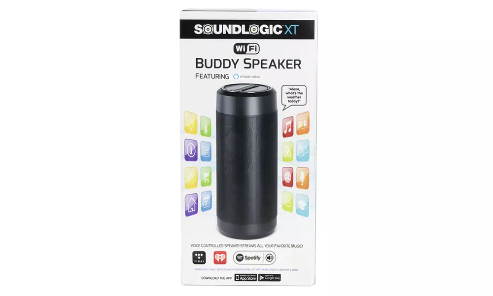 Smart Wireless Wi-Fi SoundLogic Buddy Speaker Featuring Amazon Alexa - Primary Image