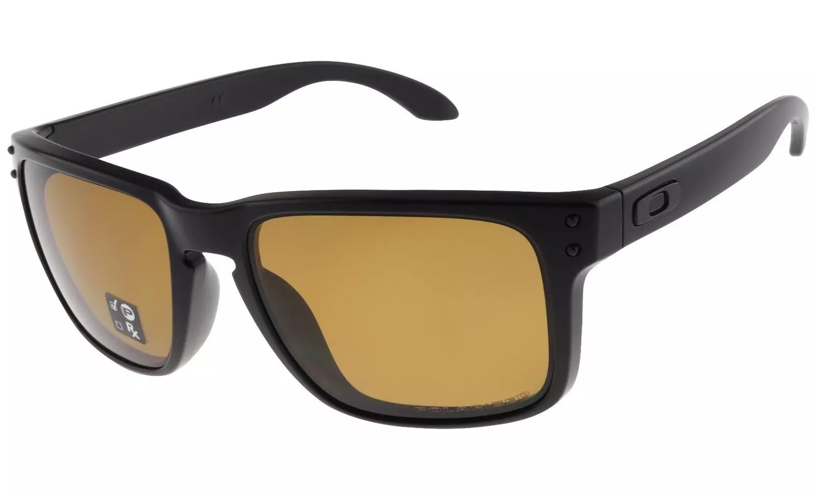 Oakley Holbrook OO9102-98 Matte Black Frame / Bronze Polarized Lenses - Primary Image