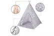 Iuhan Children Canvas Tent Tent Indoor Outdoor TentIndian Geometric Grey Tent - Second Medium