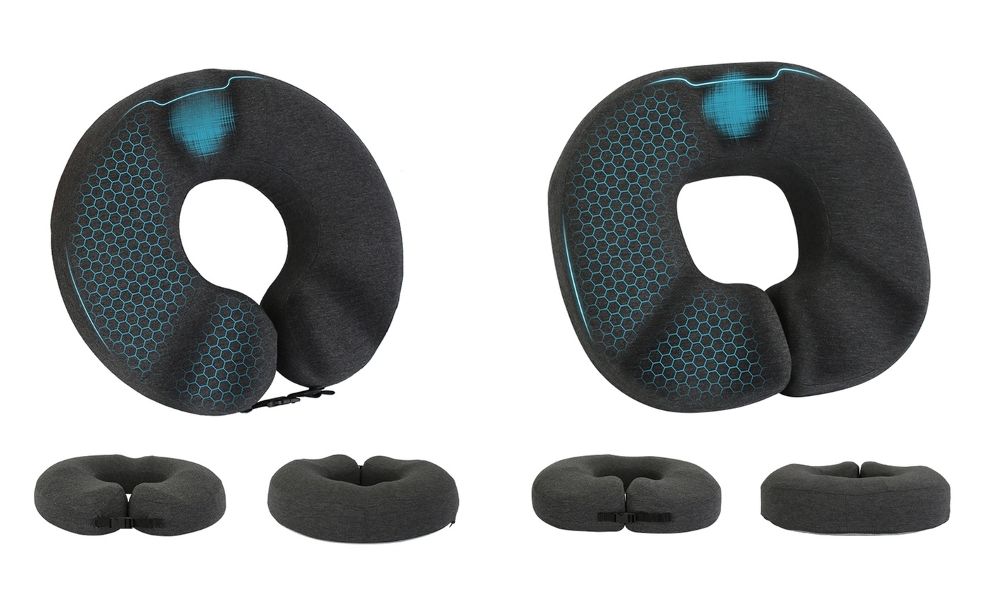 iMounTEK Memory Foam Donut Seat Cushion Ergonomic Pillow Chair Pad