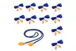 10Pcs Soft Silicone Corded Ear Plugs Reusable Hearing Protection Earplugs 29DB - Second Medium