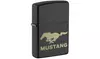 Zippo Ford Mustang Logo, Black Crackle Finish Lighter #49827