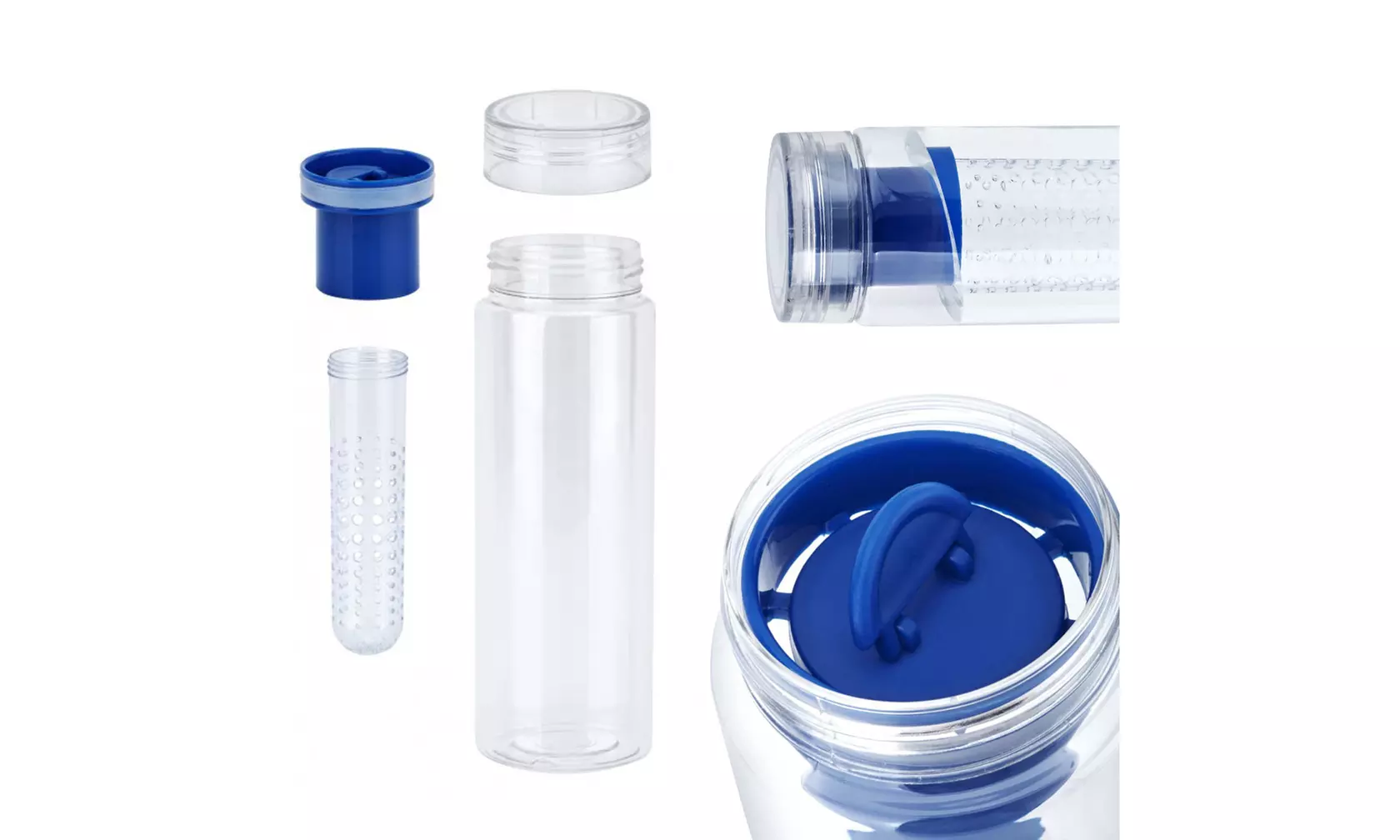 Clearance: InFuzeH20 Fruit-Infuser Water Bottles & Pitcher - Single or 2-Pack