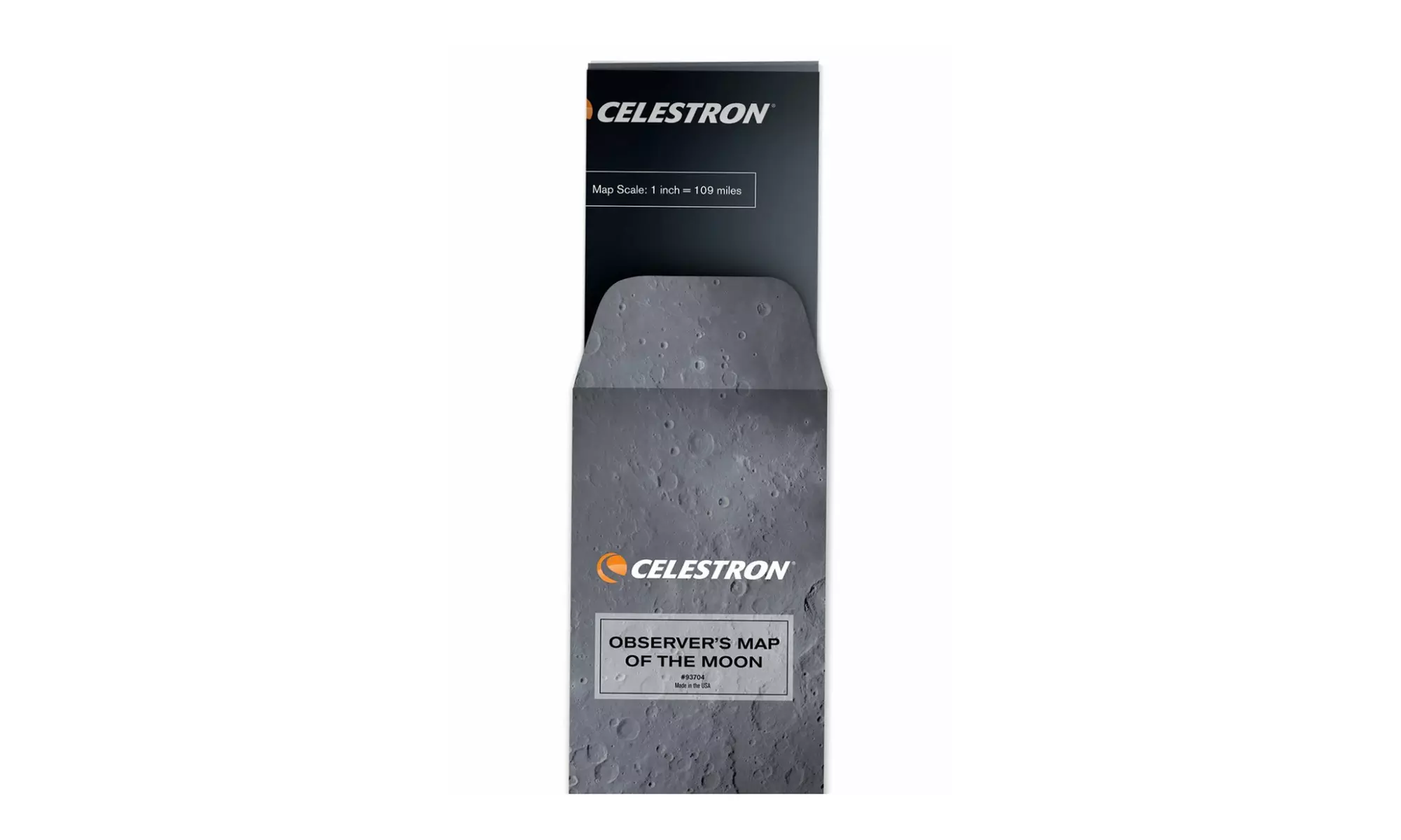 Celestron Observer's Map of the Moon - Primary Image
