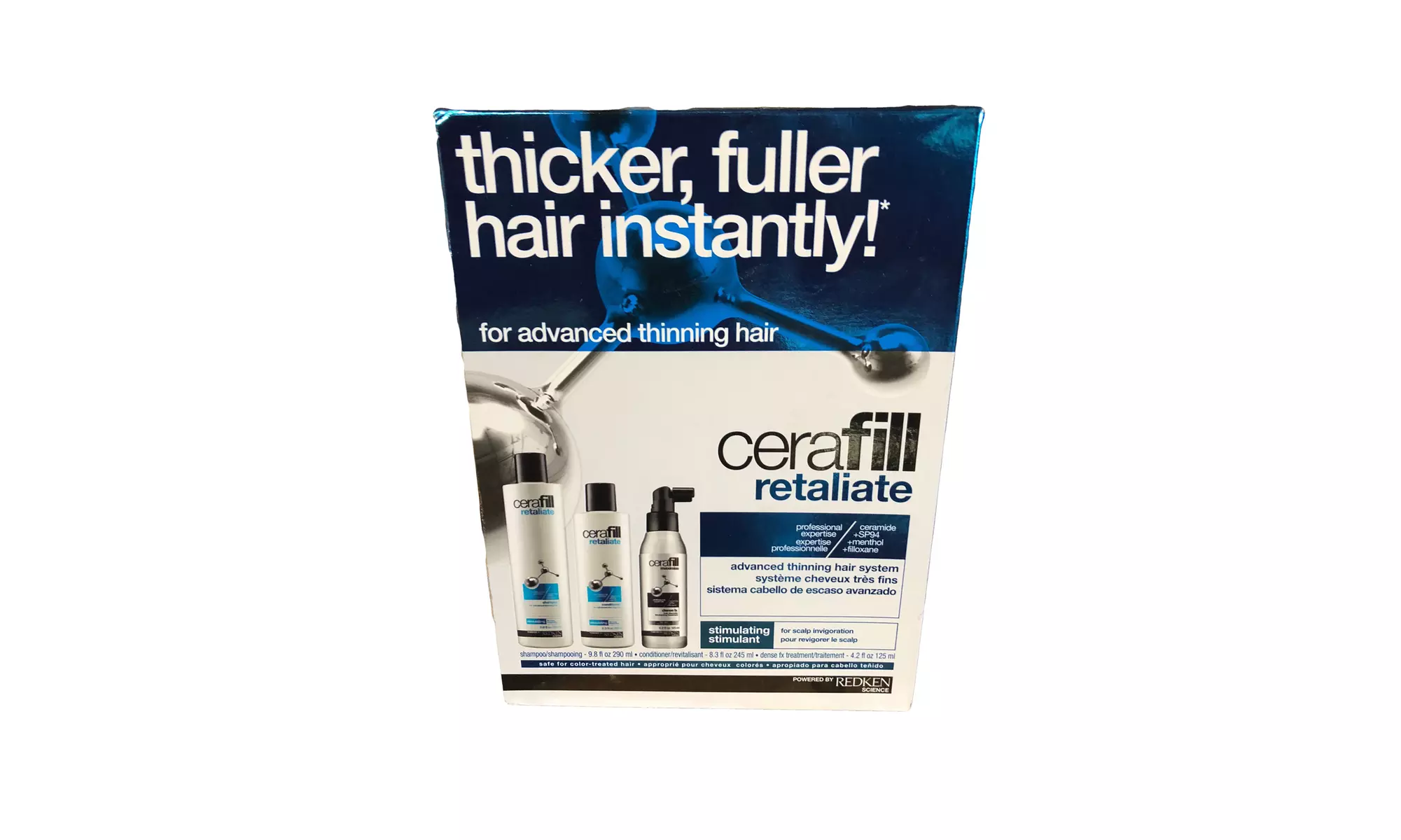  REDKEN Cerafill Retaliate Kit For Advanced Thinning Hair - Second Medium