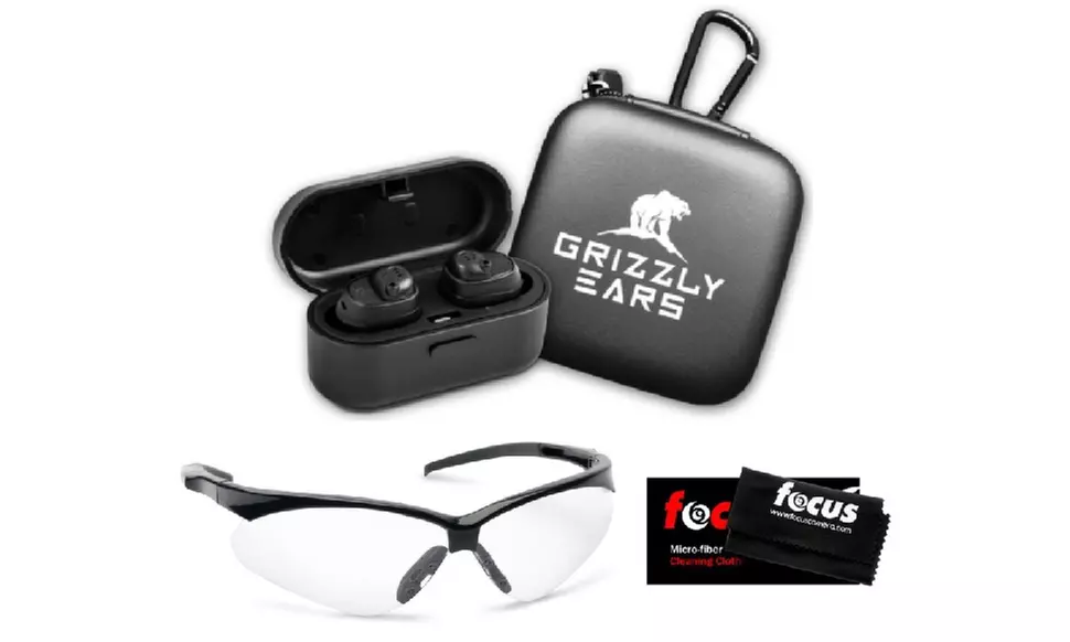 Grizzly Ears Predator Pro Bluetooth Shooting Earmuffs & Shooting Glasses Kit - Primary Image
