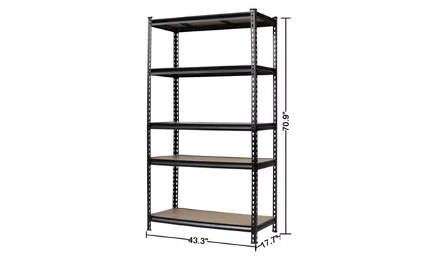 5 Tiers Metal Garage Racking ... | Groupon Goods