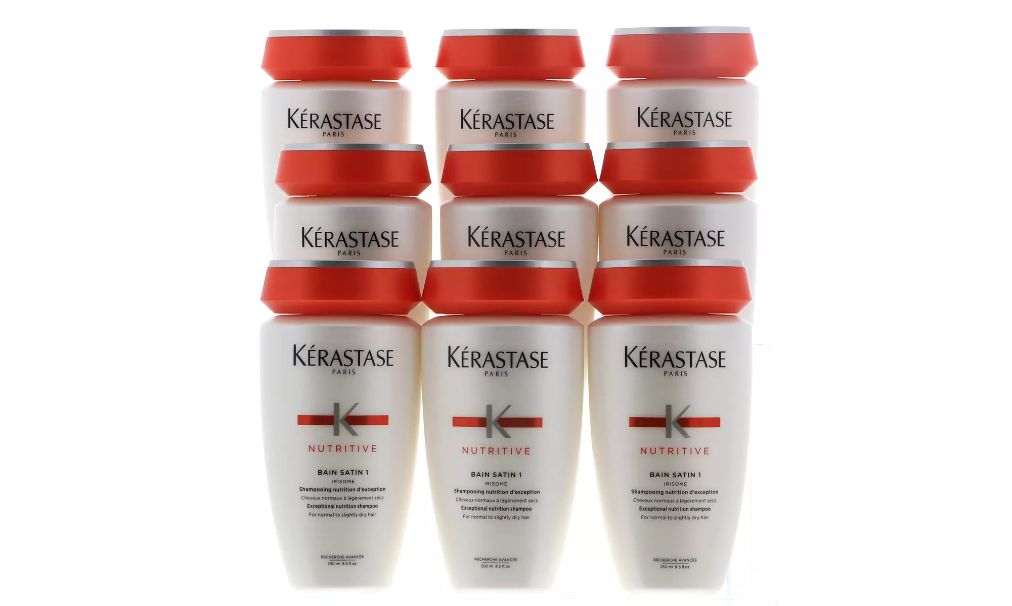 Kerastase Nutritive Bain Satin 1 Shampoo, 8.5 oz Cleans Impurities