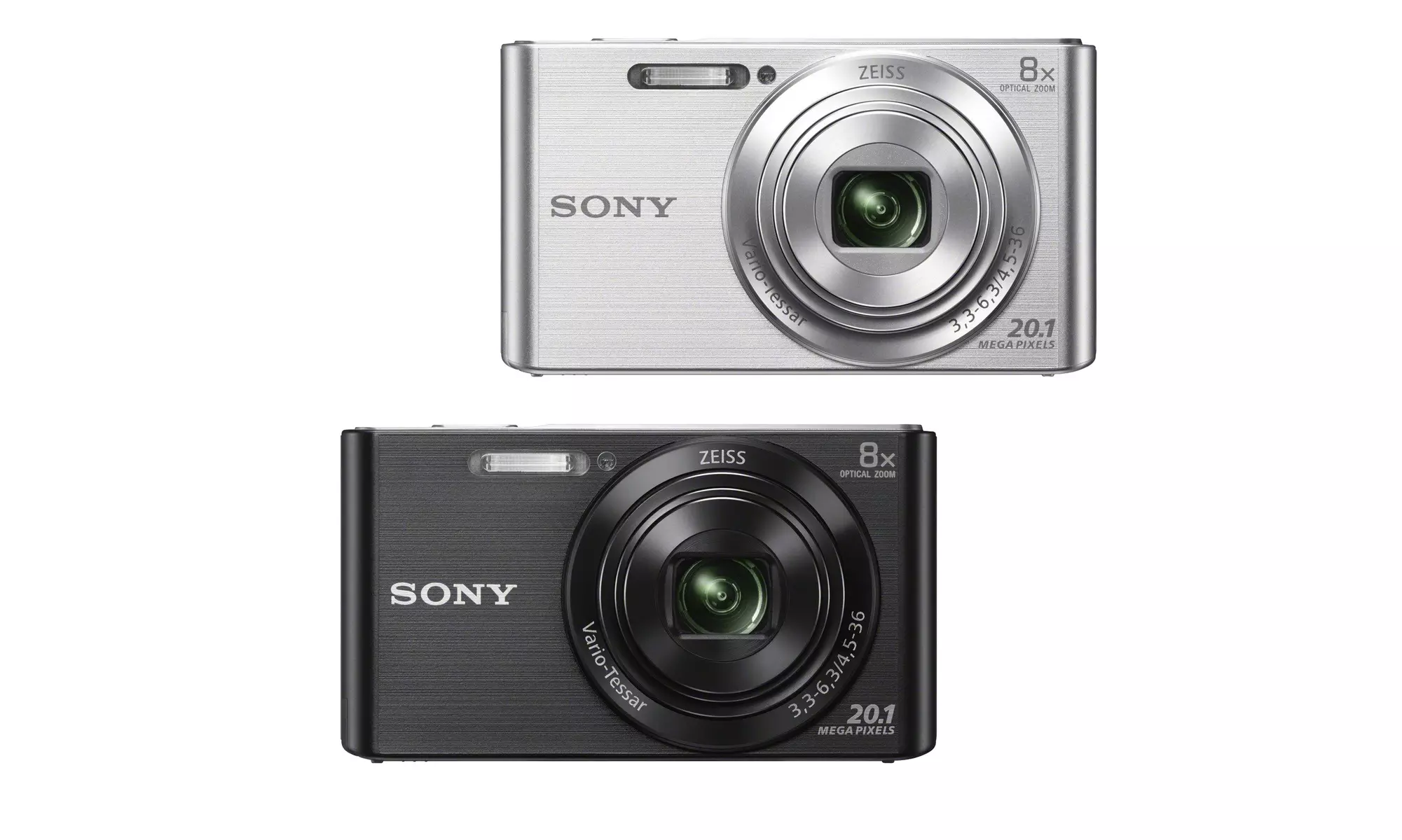 Sony Cyber-Shot DSC-W830 20.1MP Digital Camera Black or Silver - Primary Image