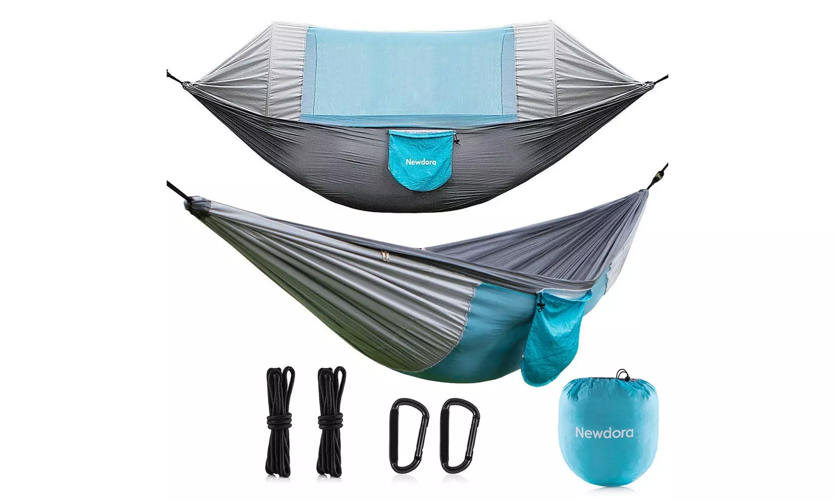 Newdora Hammock with Mosquito Net 2 Person Camping - Primary Image
