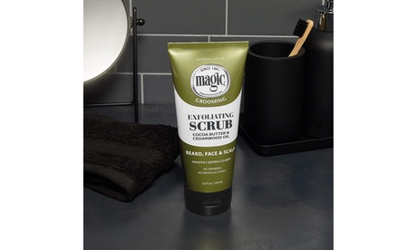 Magic Grooming Exfoliating Scrub For Beard Skin And Scalp 6.8 Fl Oz 6.8 Oz