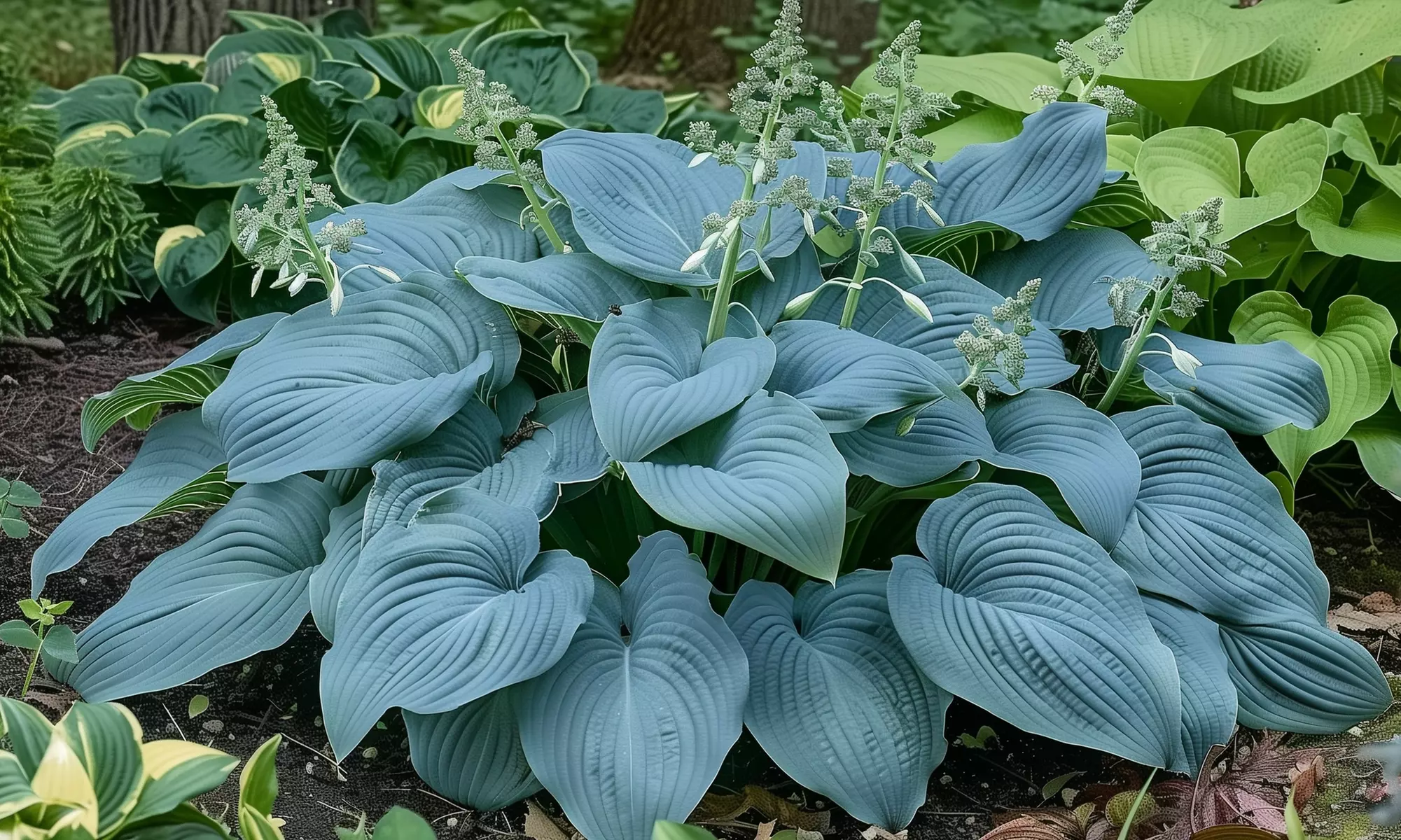 Shade Loving Low Maintenance Large Leaf Hardy Hostas-3 Bare Roots - 2 Varieties