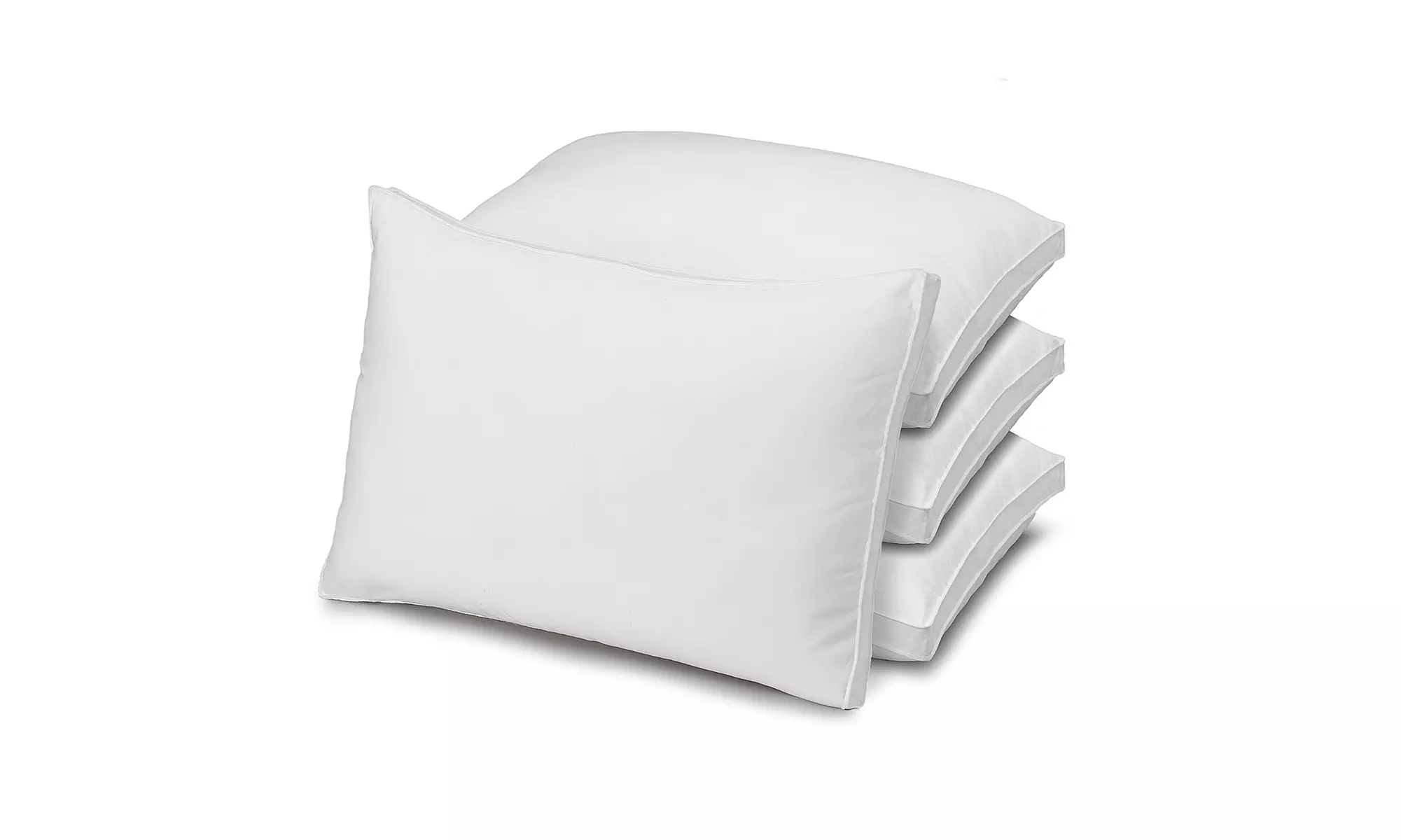 Gussetted Firm Plush Down Alternative Side/Back Sleeper Pillow, Set of 4 - Primary Image