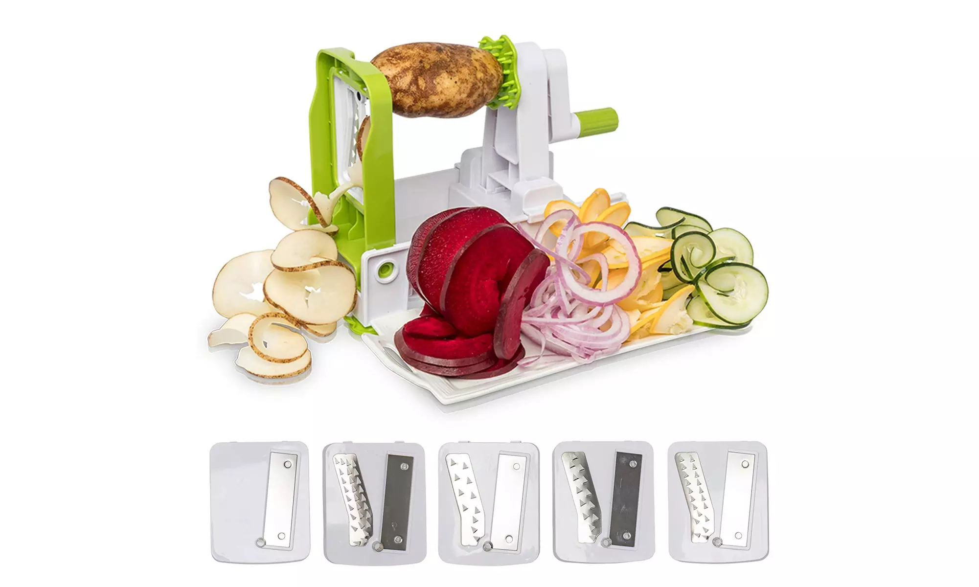 5-Blade Vegetable Spiralizer and Slicer - Primary Image