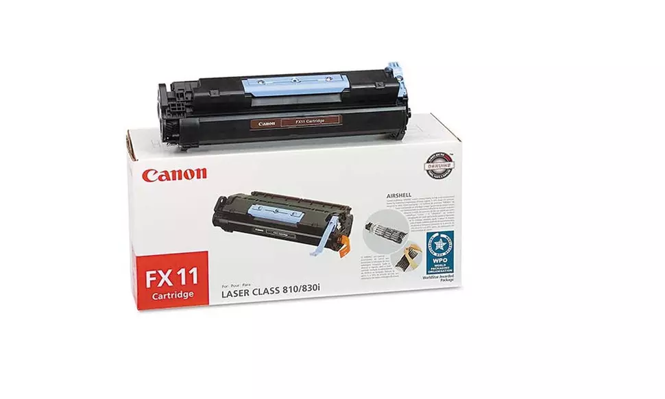 Canon FX-11 1153B001AA Toner Cartridge Black Yields 4500 Pages For LC810 LC830I - Primary Image