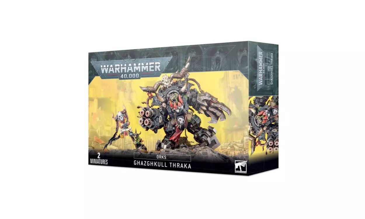 Games Workshop Warhammer 40,000 Ghazghkull Thraka Miniature Set - Primary Image