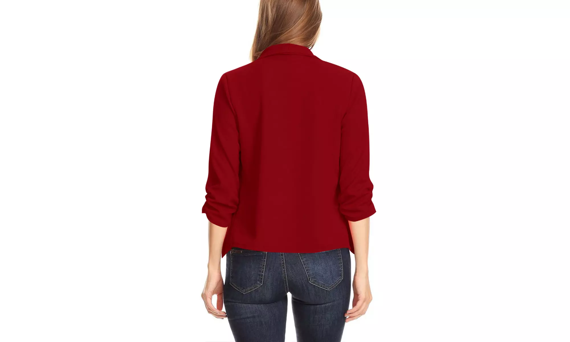 Women's Casual Office Wear Basic Solid Blazer Jacket