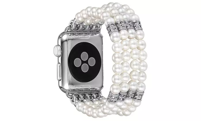 Posh Tech Pearl Bracelet Fashion Band for Apple Watch Series 1, 2, 3 & 4 - Primary Image