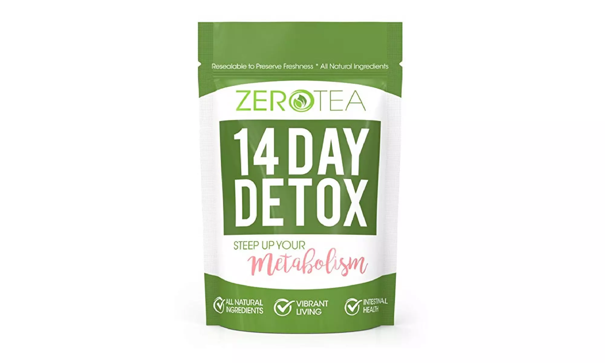 Zero Tea 14 Day Detox Tea, Weight Loss Tea - Second Medium