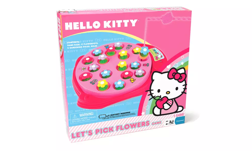 Hello Kitty Let's Pick Flowers Game - Primary Image