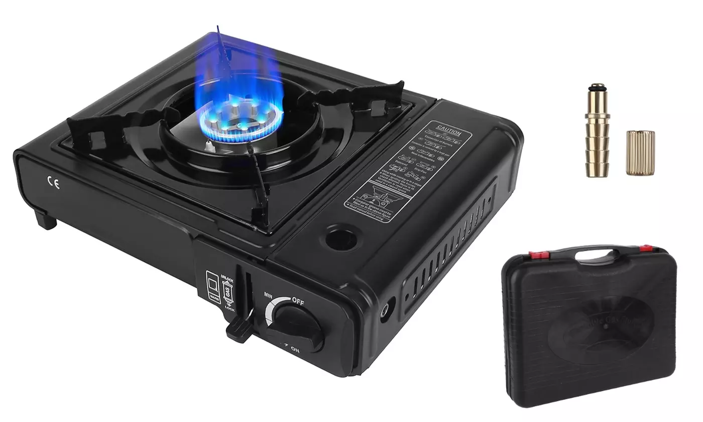 iMounTEK 3300W Portable Butane Gas Stove with Piezo Ignition and 8000BTU Burner - Primary Image